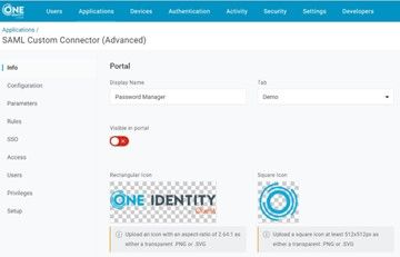 SAML Custom Connector